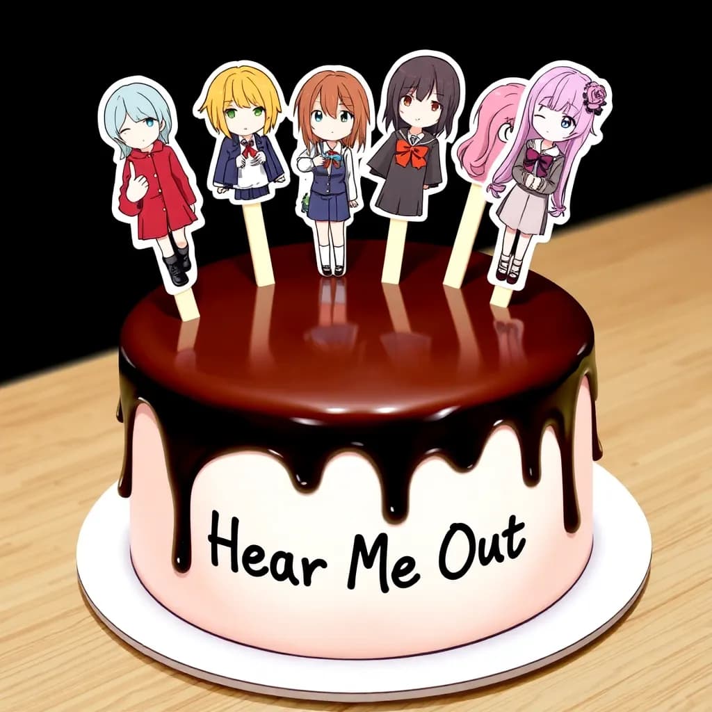 pieck finger (AOT), Shizuku Murasaki (HxH), Anya (mouthwashing), Death Girl (Pearl Jam)