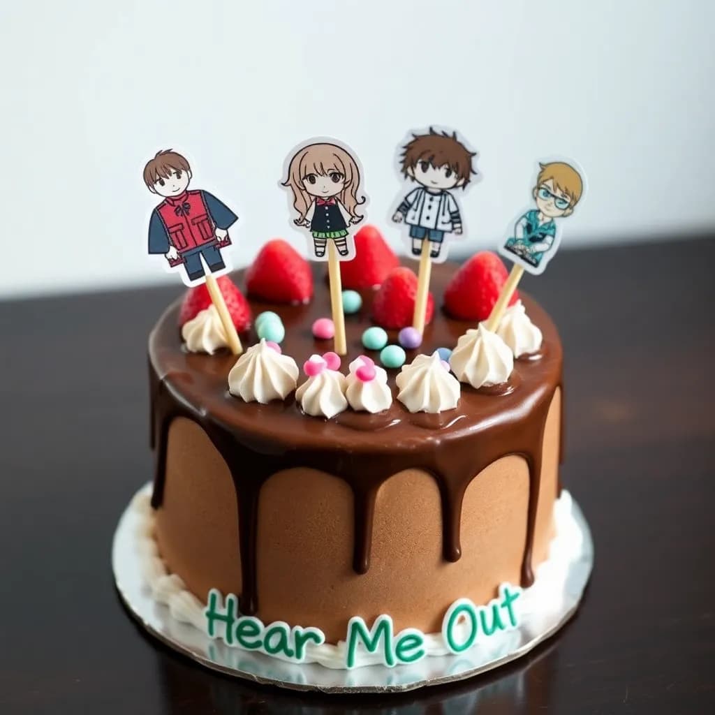 Kpop | Strawberry cake With springles | Any camera Style