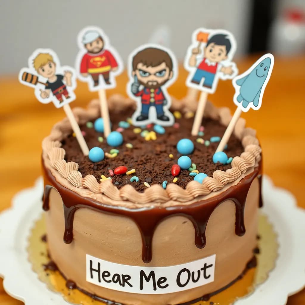 Балдуин IV | шоколадный торт с кусочками клубники | обычный торт