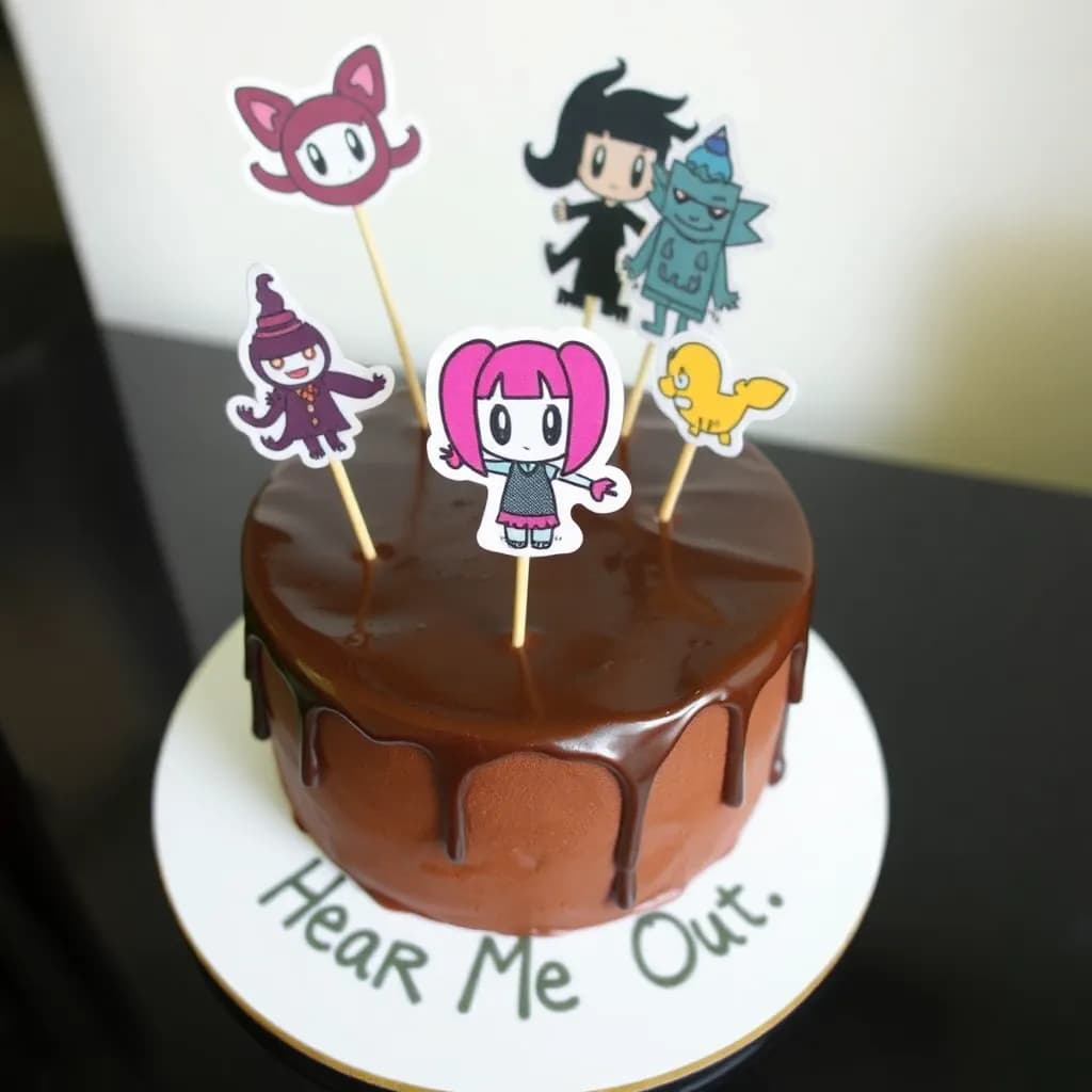 Ruby Gloom | Chocolate Cake