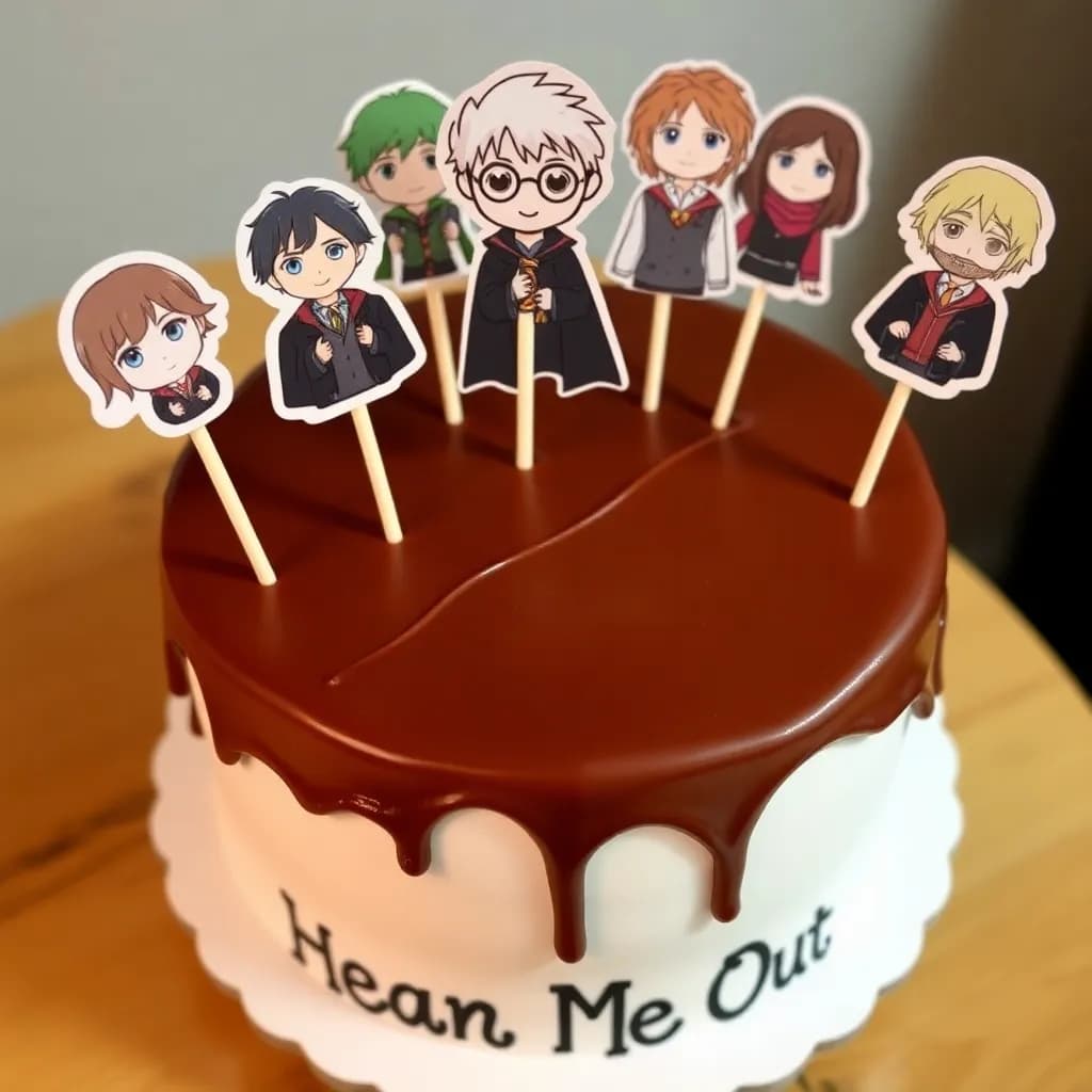 Draco Malfoy, Tamaki Amajiki | White cake