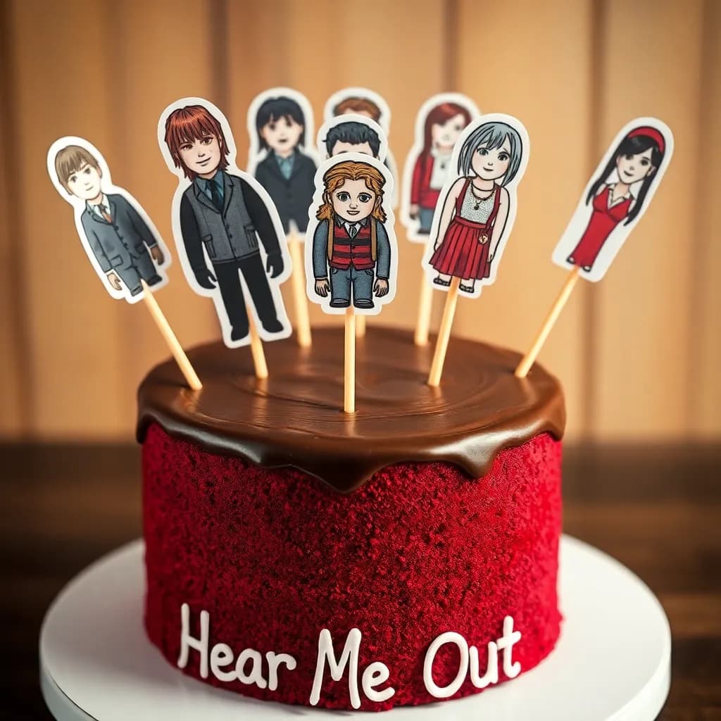 Lestad from queen of the dammed, jim morrison and angelina jol | chocolate, redvelvet with dark chocolate | pro