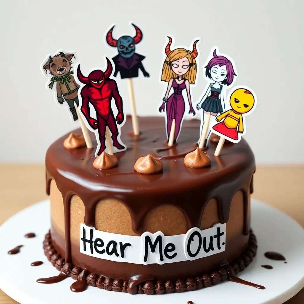 Alastor, Lucifer (HH), Husk, Lilith (HH), Abel (HH), Blitzo, Stolas, Octavia, Millie, Ozzie, Bee, Fizzeroli, all Hellhounds in Helluva Boss, Capper Dapperpaws, James Bucky Barnes, Agatha Harkness, Bruno, Camillo, Pepa.