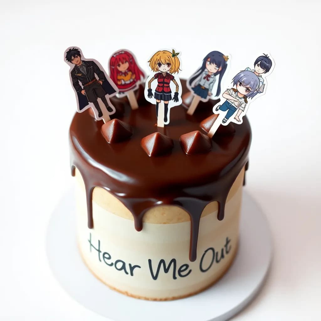 anime baddies | choco cake | sexy mood