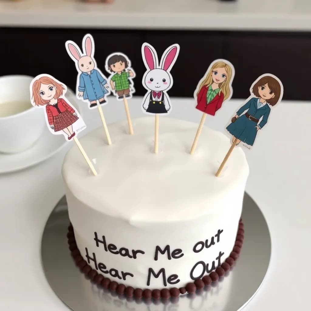 Hannah Waddingham. Henrietta Hoover. Sabrina Carpenter. Miss Rabbit. Darina Yotova. renee barbie spy movie. peter pan. diego (dora the explorer) pedro pascal. matin mcfly. | cake white plain