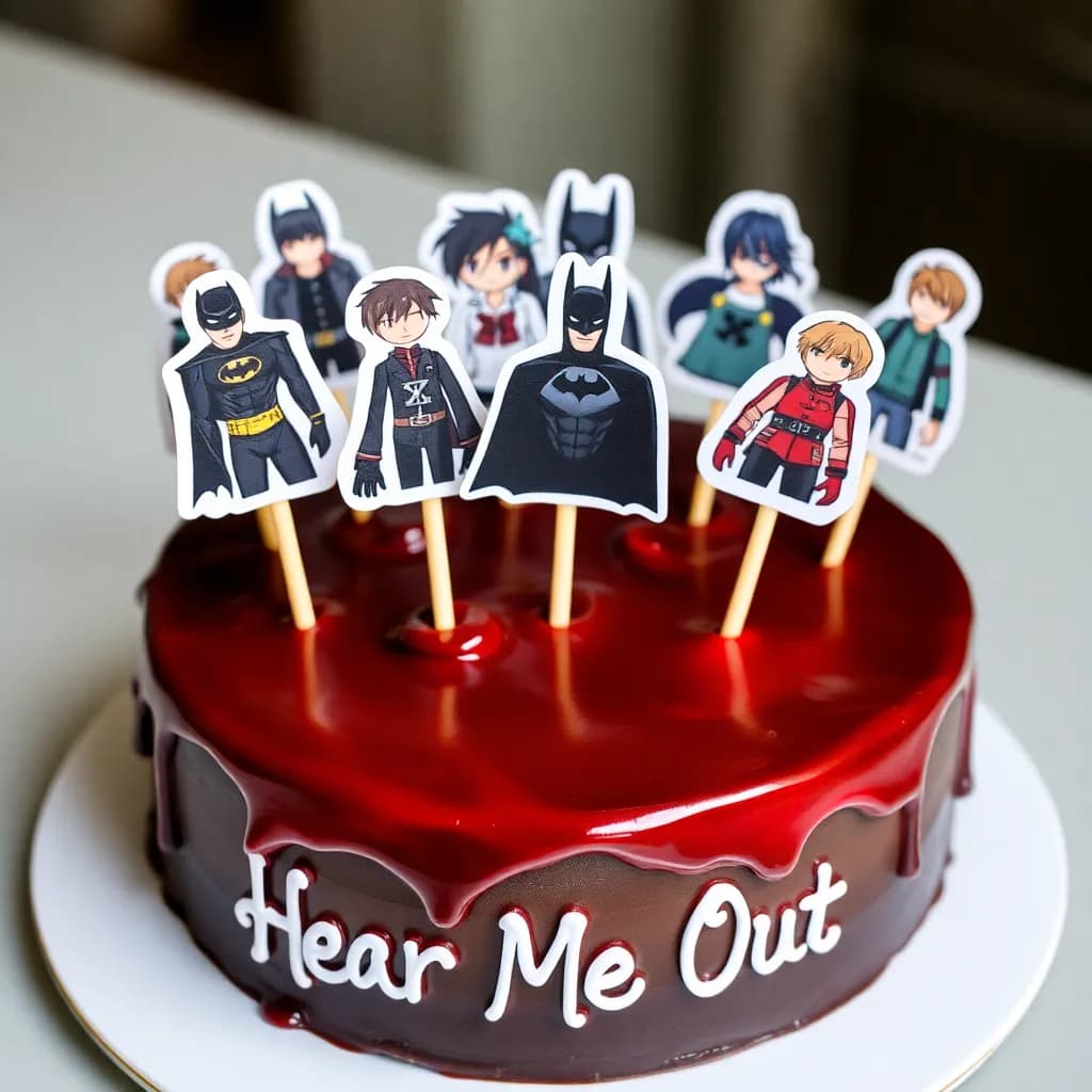 Nightwing, Batman, Rin Itoshi, Eren Yeager, Edward Cullen, Chad Michael Murray, Tamaki Suoh, Usui Takumi, Leon S. Kennedy, Red Hood, Steve Harrington, Ichigo Kurosaki | Strawberry glaze