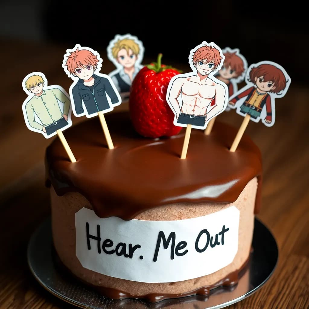 hot males abs yk could be cartoon, anime, or real life doesnt matter | Strawberry very detailed cute | Moody, sexy