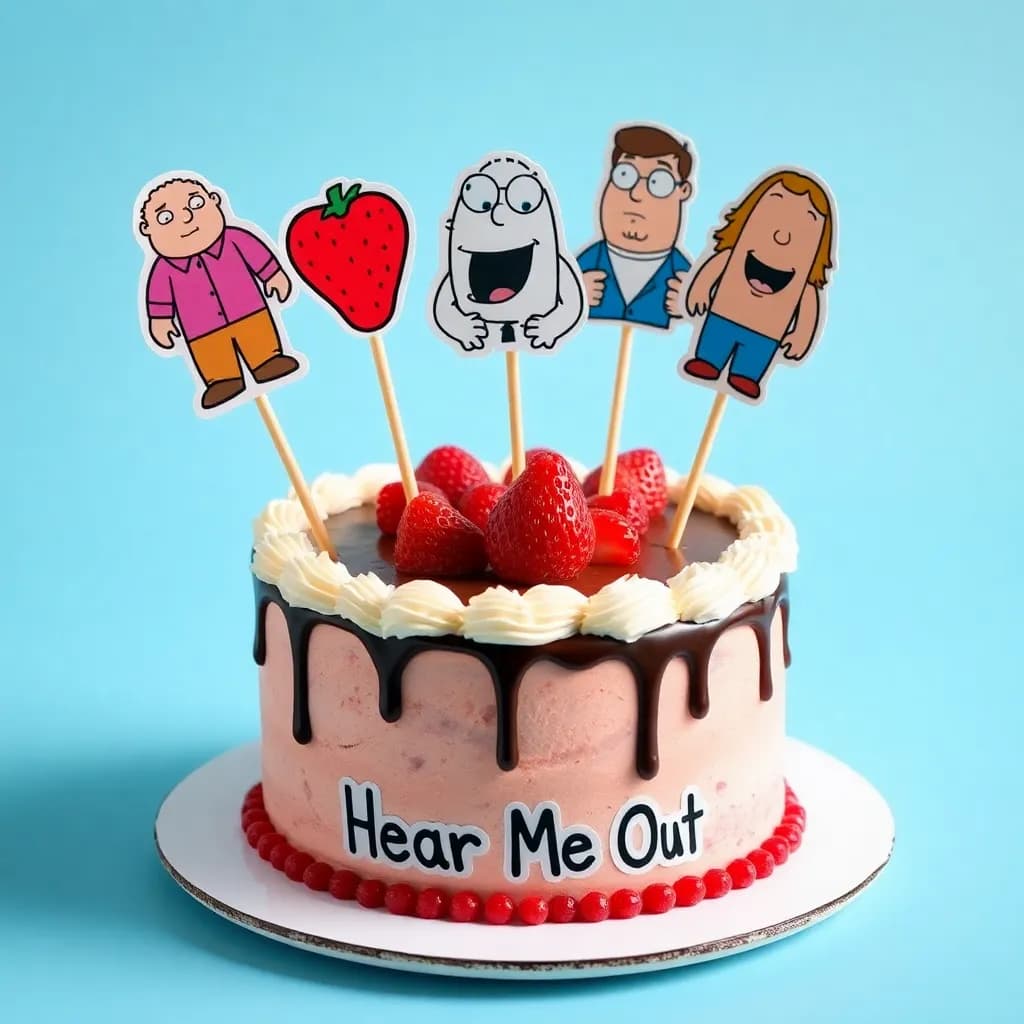 Peter family guy | strawberry | lightning
