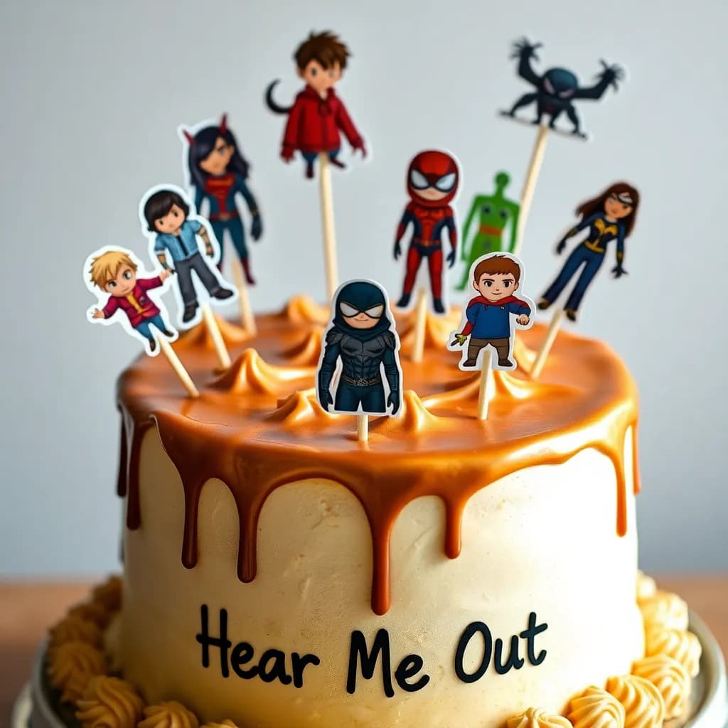 nick wilde, dylan obrien, scar, venom, zuko, tadashi, , , prince naveenjake sully avatar 1, dimitri, , prince eric, jessica rabbit, catwoman, sally, simon from chipmunks, jj from outerbanks, flynn rider prince hans, gelaarsde cat, hiccup, finnick, katniss, young haymitch | golden cake | sexy mood