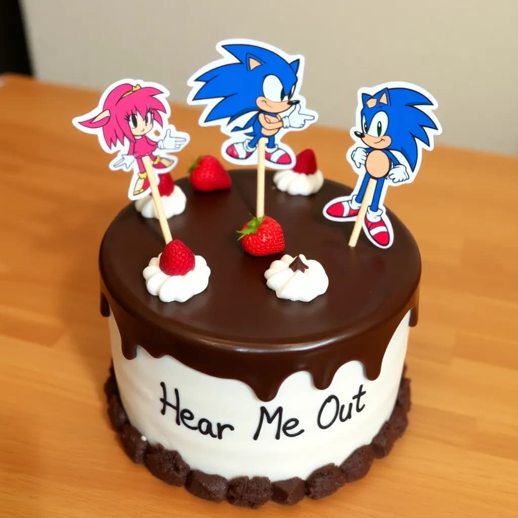 sonic the hedgehog | strawberry shortcake